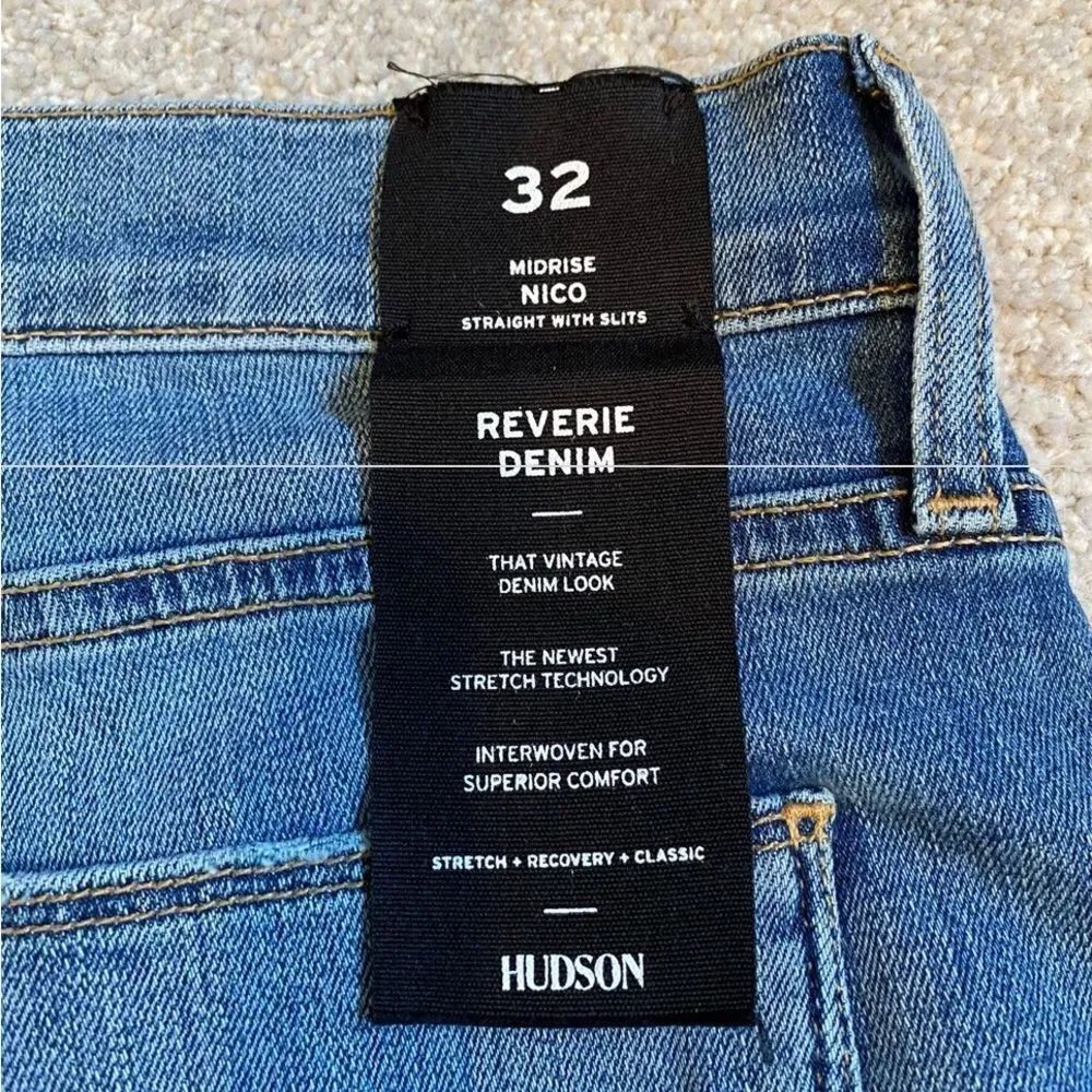 NWT Hudson Jeans Sz 32/14 Nico in Color Moxi - Picture 6 of 9